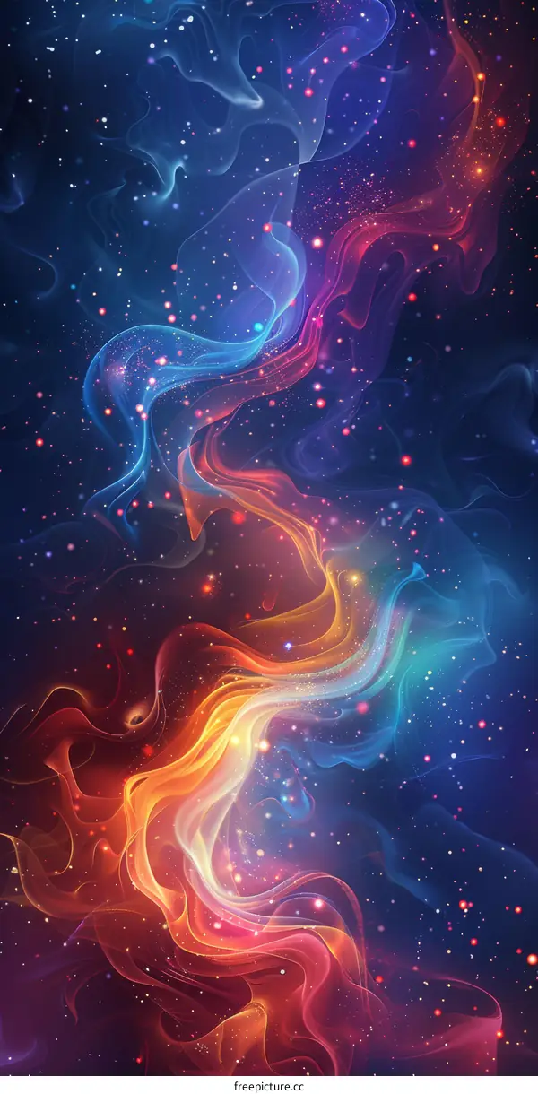 Vivid Tapestry of the Cosmos: A Celestial Symphony of Stars and Dust