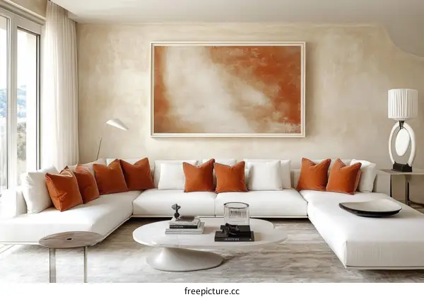 Modern Minimalist Living Room Interior Design