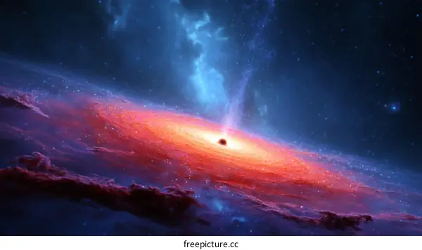 Black Hole in the Deep Space