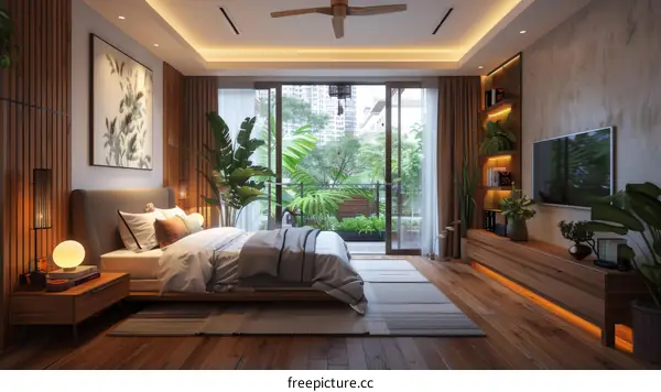 Modern Stylish Bedroom Interior Design
