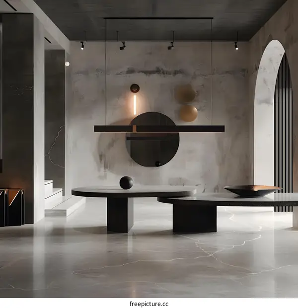 Modern minimalist marble texture background