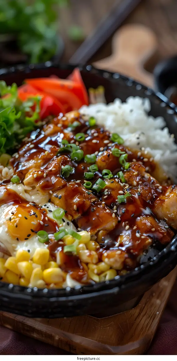 Teriyaki Chicken Rice Bowl