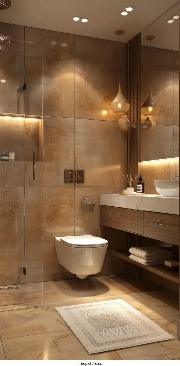 Modern Luxury Bathroom Interior Design