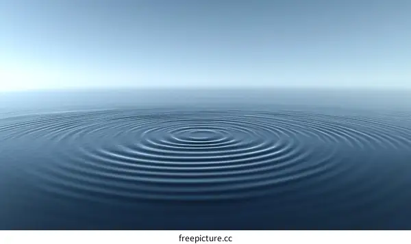 Water Ripple Abstract Background