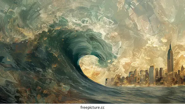 New York City Under Threat of Massive Tsunami