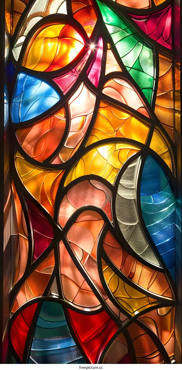 Stained glass window