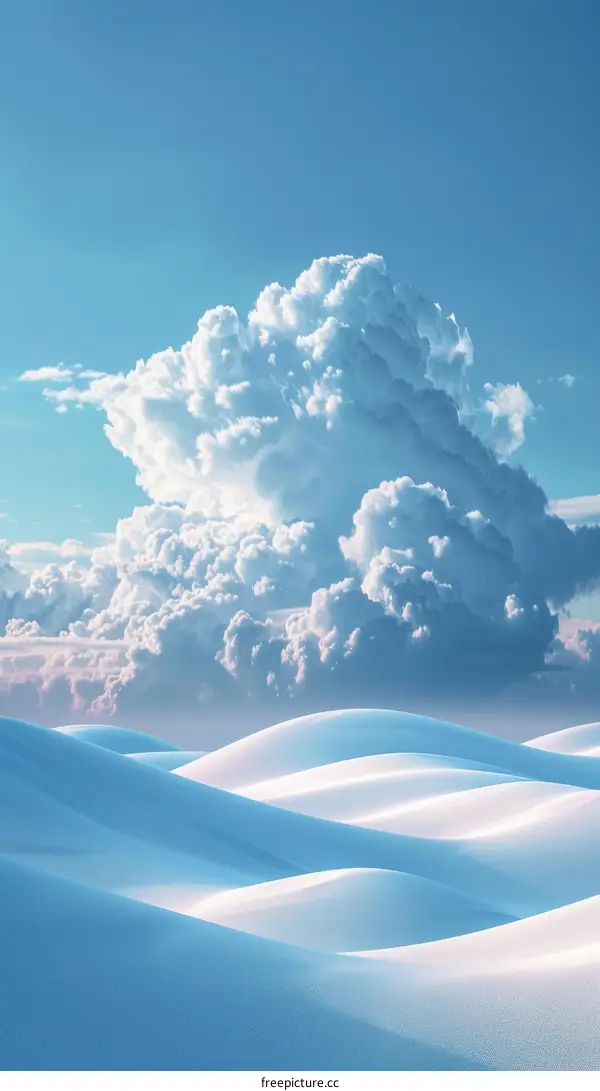 Expansive Desert Oasis