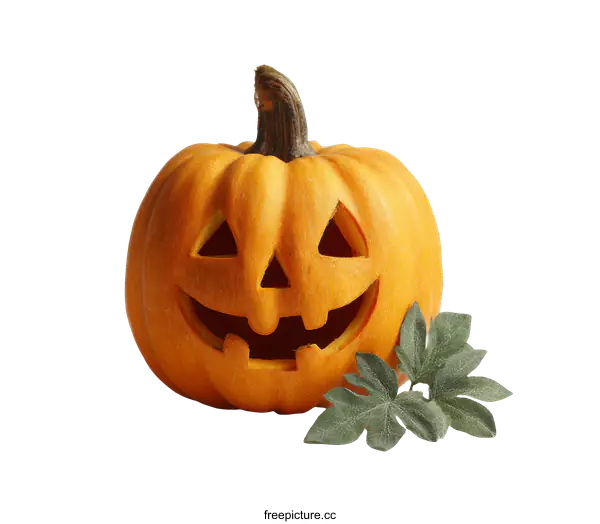 [Transparent Background PNG]Halloween Pumpkin Decor Isolated on White Background