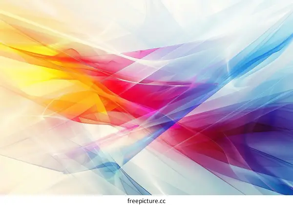 Colorful Geometric Silk Ribbons