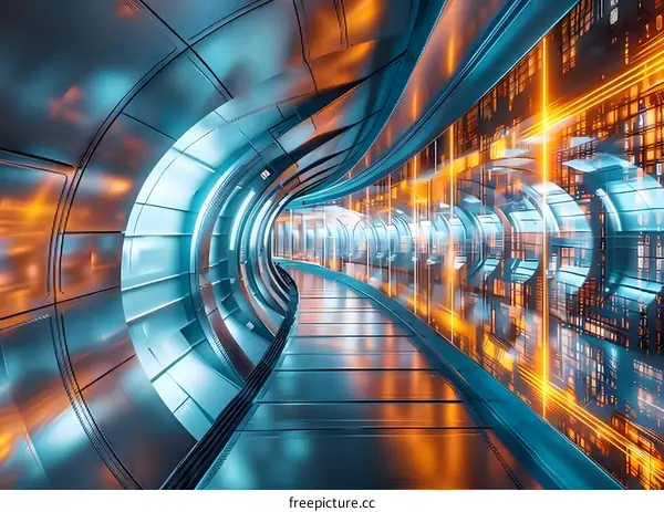 Futuristic Tunnel Technology