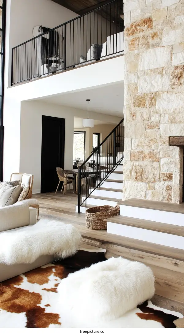 Modern Farmhouse Living Room Interior Design