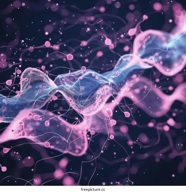 Sperm Whale Submerging Underwater