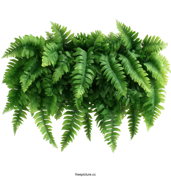 [Transparent Background PNG]Beautiful Artificial Fern Plant Decoration