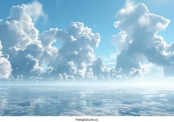 Above the Clouds: A Serene Aerial View