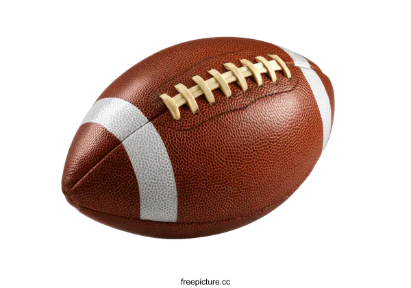 [Transparent Background PNG]Closeup of a Football on White Background