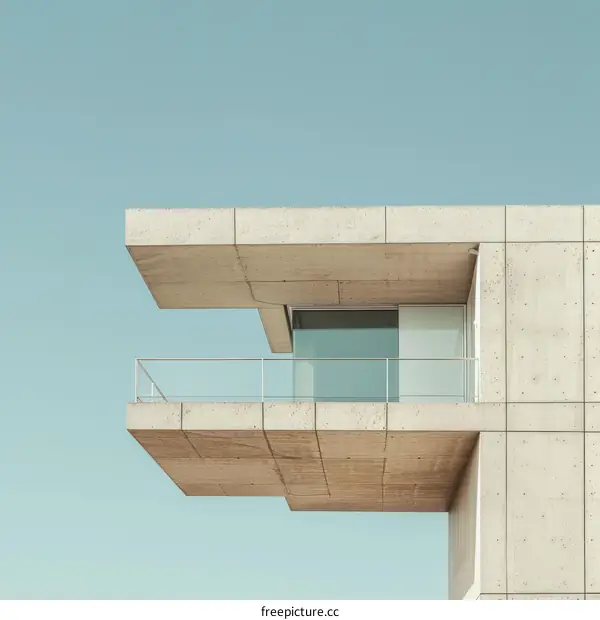 Balcony with a View of the Sky