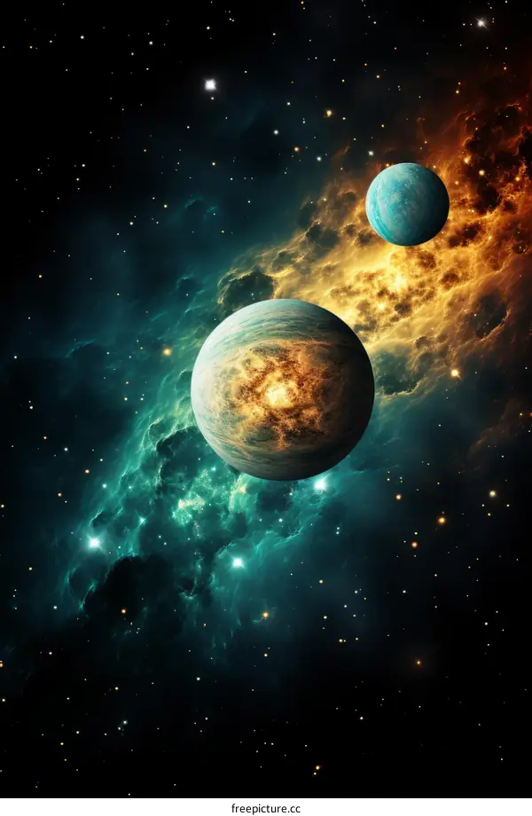 Planets in a Nebula