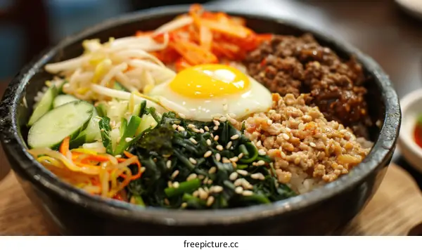 Korean Food: Bibimbap