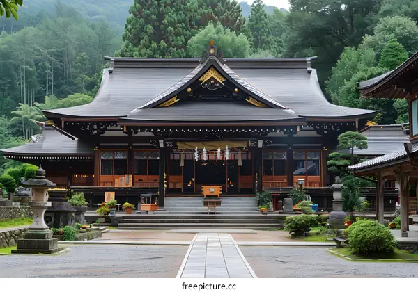 Traditional Japanese Temple Architecture