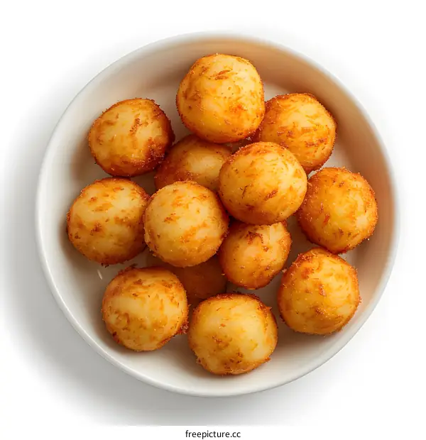 Fried potato balls