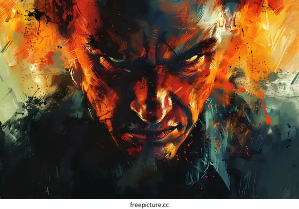 Fantasy character illustration