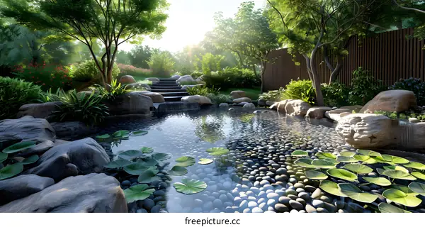 Landscape design renderings