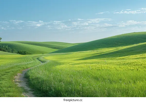Rolling Hills of Tuscany: Italian Countryside Scenery