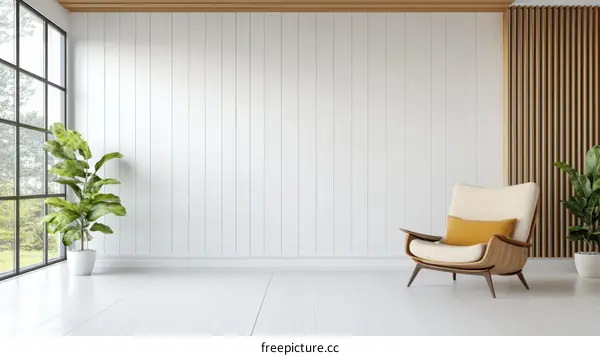 Modern Minimalist Living Room Interior Design