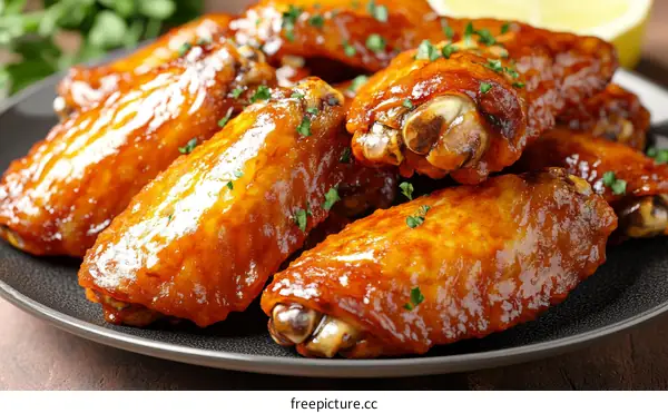 Deliciously Glazed Chicken Wings