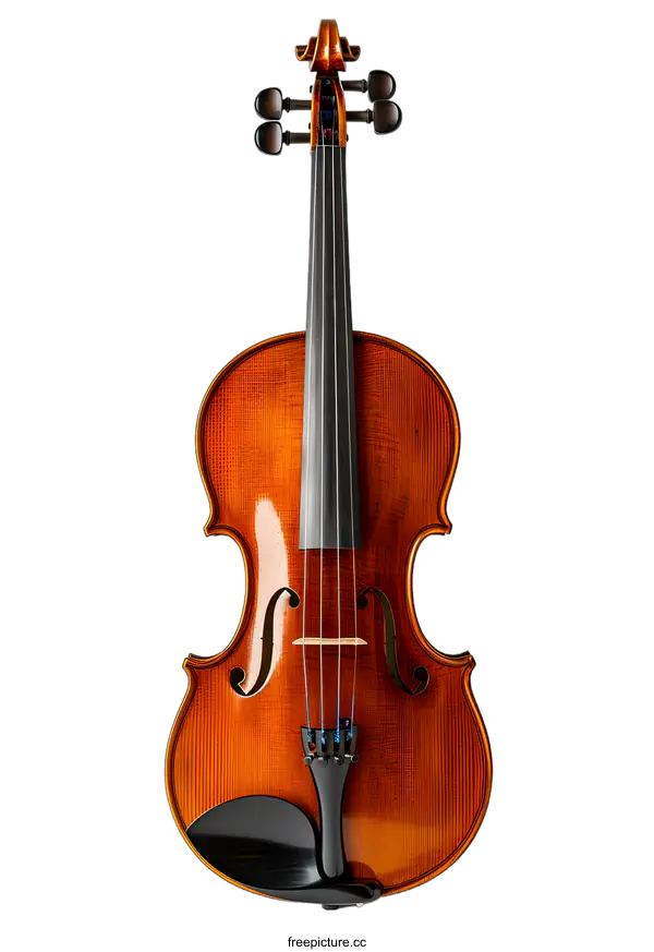 [Transparent Background PNG]violin on white background