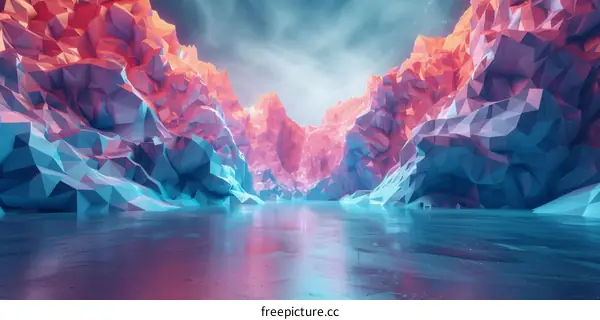 Mesmerizing Mountain Landscape with a Majestic River