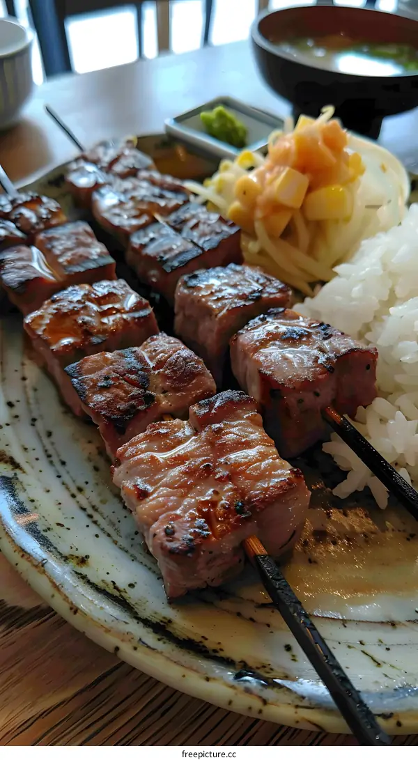Grilled Beef Skewers