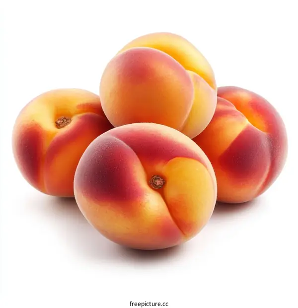 Fresh Peaches Close-Up