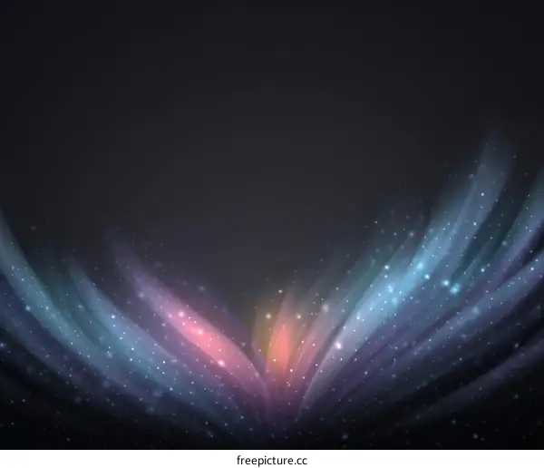 Abstract Colorful Light Design Background