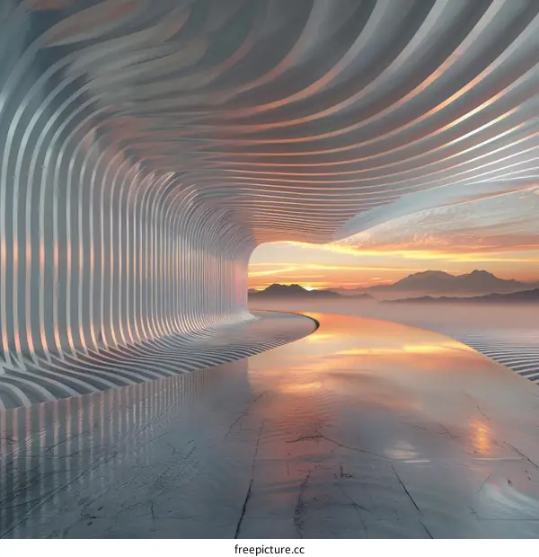 Tunnel into the Sunset