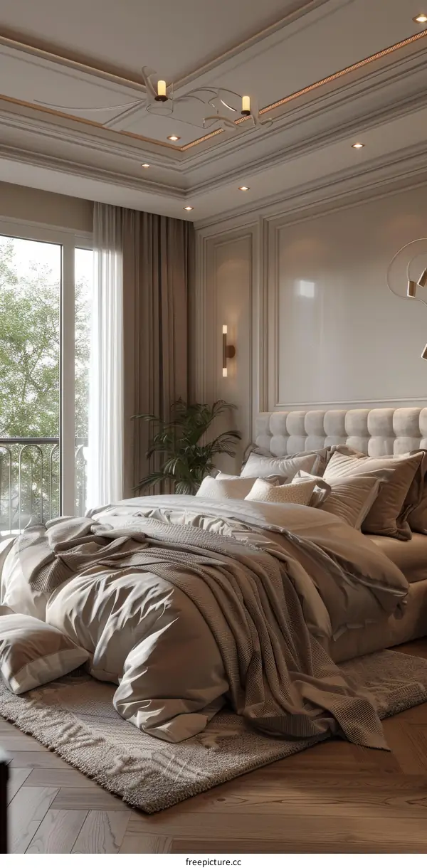 Luxury Elegant Bedroom Interior Design
