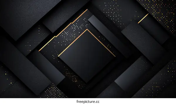 Abstract Geometric Design Background with Gold Accents