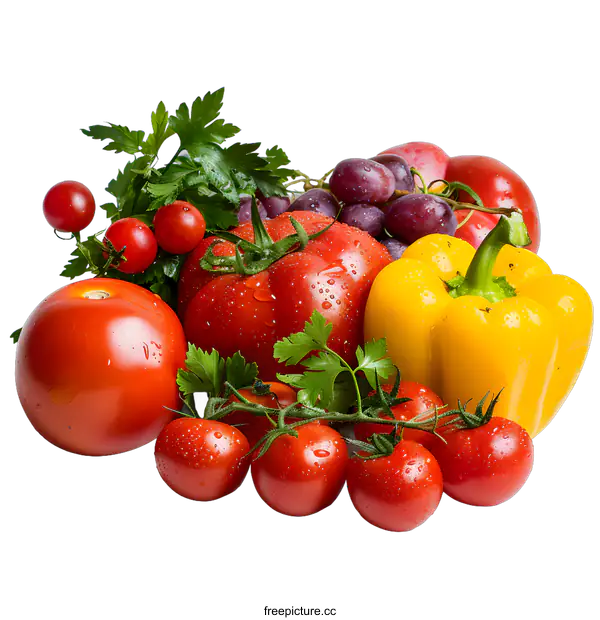 [Transparent Background PNG]Fresh and healthy vegetables and fruits