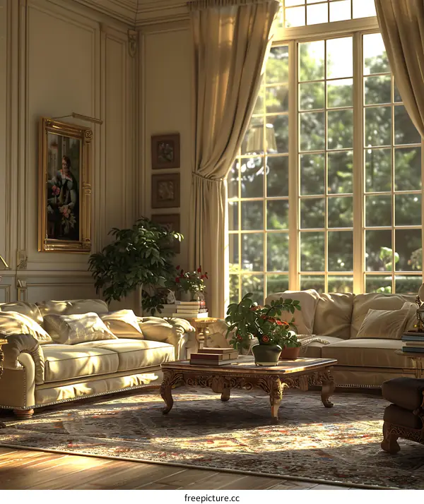 European-style living room
