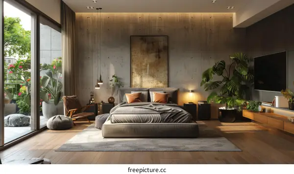 Minimalist Modern Bedroom Design