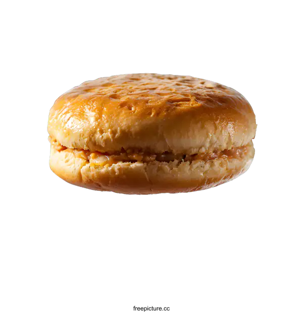[Transparent Background PNG]A close-up image of a hamburger on a white background