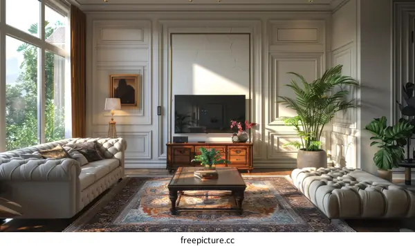 Luxury Living Room Interior Design