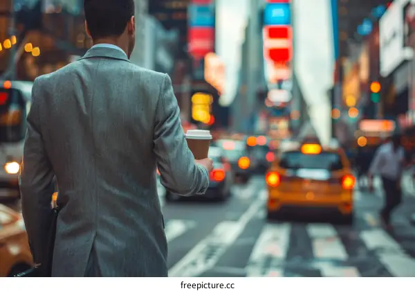 Businessman in the City