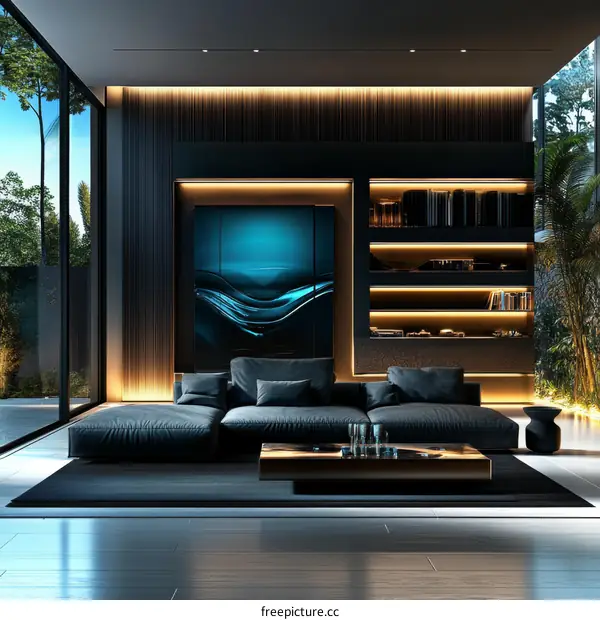 Modern Luxury Living Room Interior Design