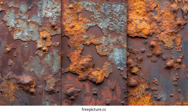 Rusted metal texture background