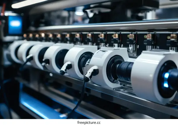 Electric Vehicle Charging Station Manufacturing Line
