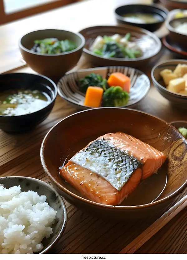 A delicious Japanese breakfast