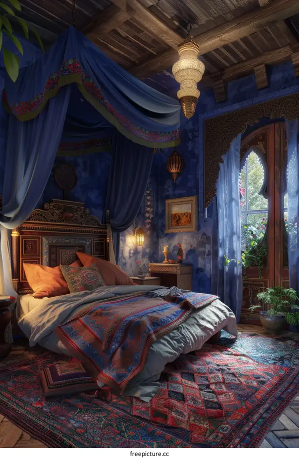 Persian Style Bedroom