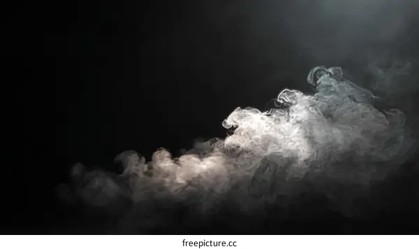 Abstract Smoke Background Design