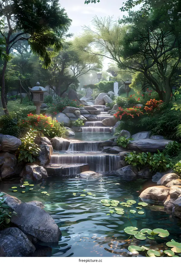 Landscape design renderings